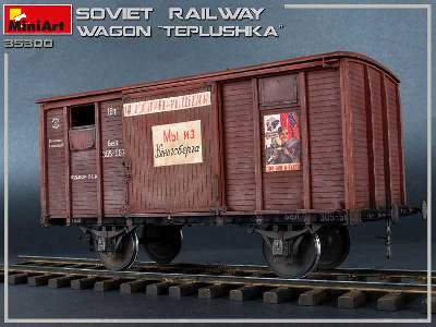 Soviet Railway Wagon &#8220;teplushka&#8221; - image 25