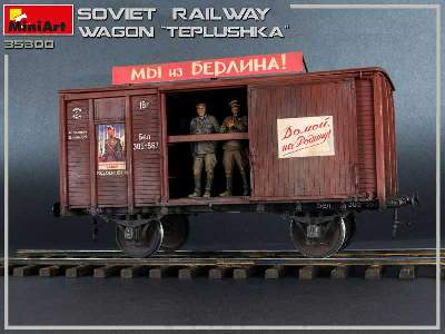 Soviet Railway Wagon &#8220;teplushka&#8221; - image 29