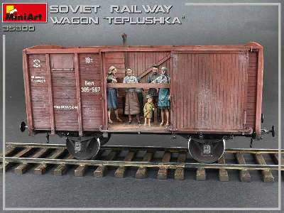 Soviet Railway Wagon &#8220;teplushka&#8221; - image 45