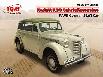 Opel Kadett K38 Cabriolimousine - WWII German Staff Car - image 1