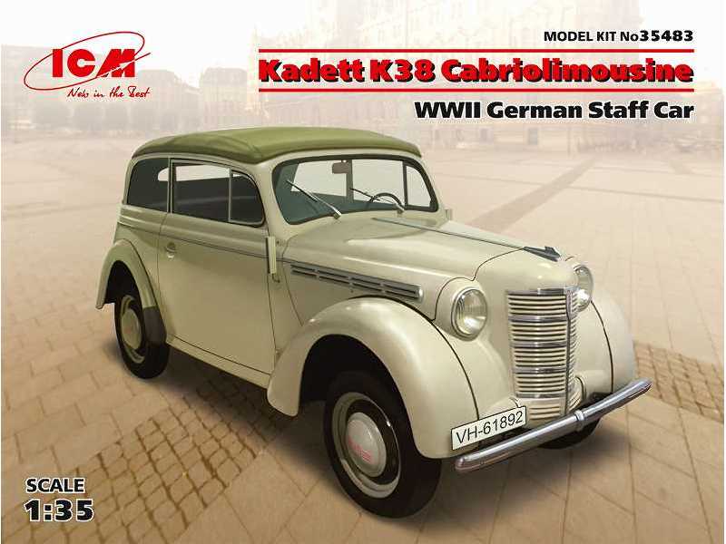 Opel Kadett K38 Cabriolimousine - WWII German Staff Car - image 1 Opel Kadett K38 Cabriolimousine - WWII German Staff Car - image 1