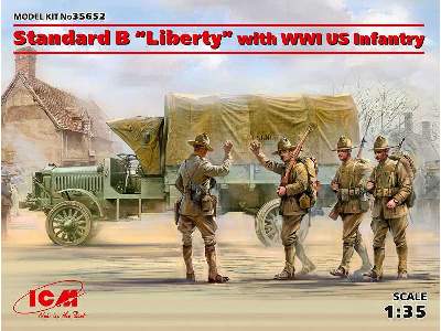Standard B Liberty with WWI US Infantry - image 1