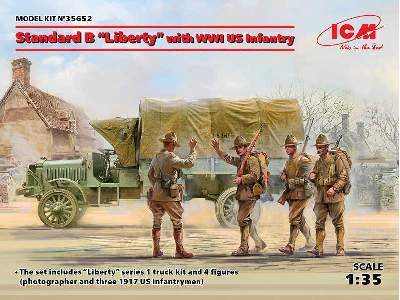 Standard B Liberty with WWI US Infantry - image 14