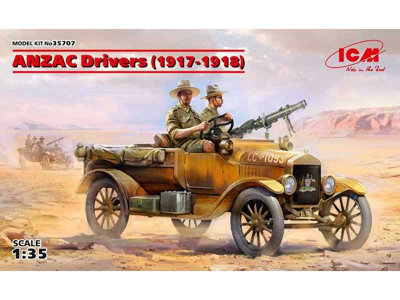 ANZAC Drivers (1917-1918) 2 figures - image 1