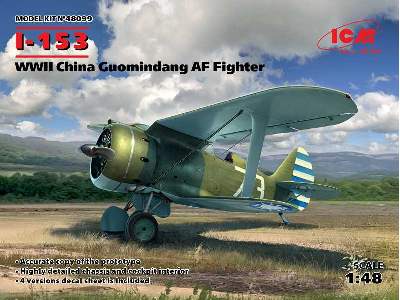 I-153 - WWII China Guomindang AF Fighter - image 11
