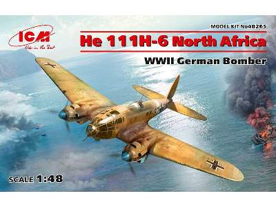 He 111H-6 North Africa - WWII German Bomber - image 1