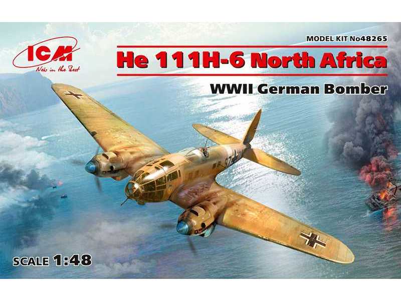 He 111H-6 North Africa - WWII German Bomber - image 1