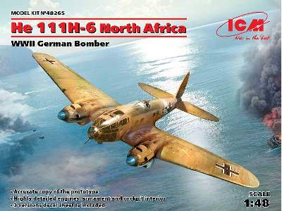 He 111H-6 North Africa - WWII German Bomber - image 20