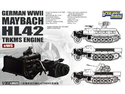 German WWII Maybach HL42 TRKMS Engine for sWS - image 1