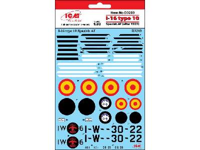 I-16 type 10 Spanish AF (after 1939) - image 1