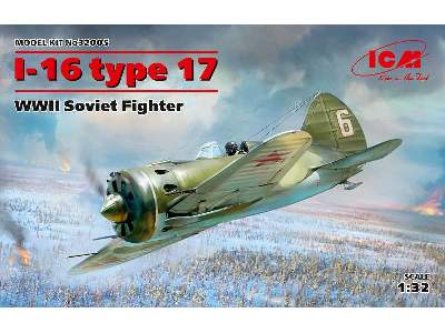 I-16 type 17, WWII Soviet Fighter - image 1