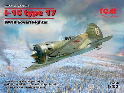 I-16 type 17, WWII Soviet Fighter - image 12