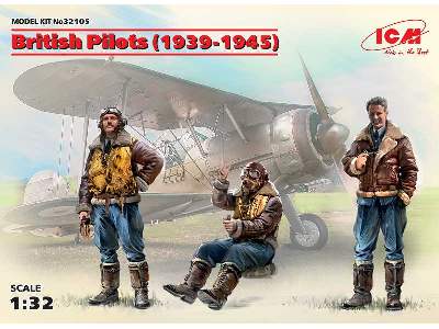 British Pilots (1939-1945) - 3 figures - image 1