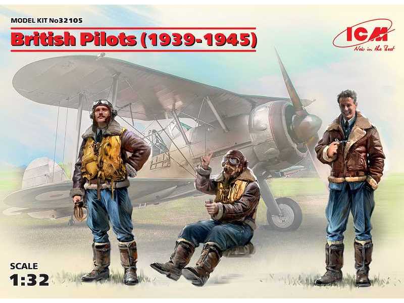 British Pilots (1939-1945) - 3 figures - image 1
