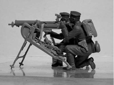 WWI German MG08 MG Team - 2 figures - image 5