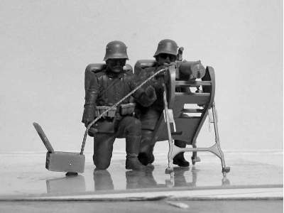 WWI German MG08 MG Team - 2 figures - image 8