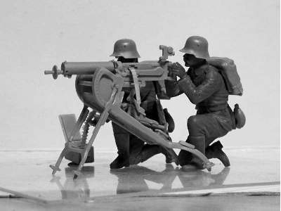 WWI German MG08 MG Team - 2 figures - image 9