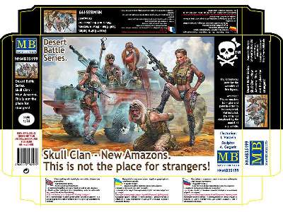 Desert Battle Series. Skull Clan - New Amazons - image 2