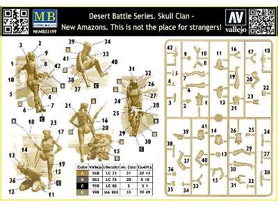 Desert Battle Series. Skull Clan - New Amazons - image 3