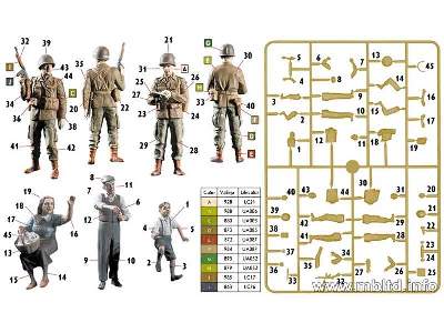 US Paratroopers and Civilians - image 2