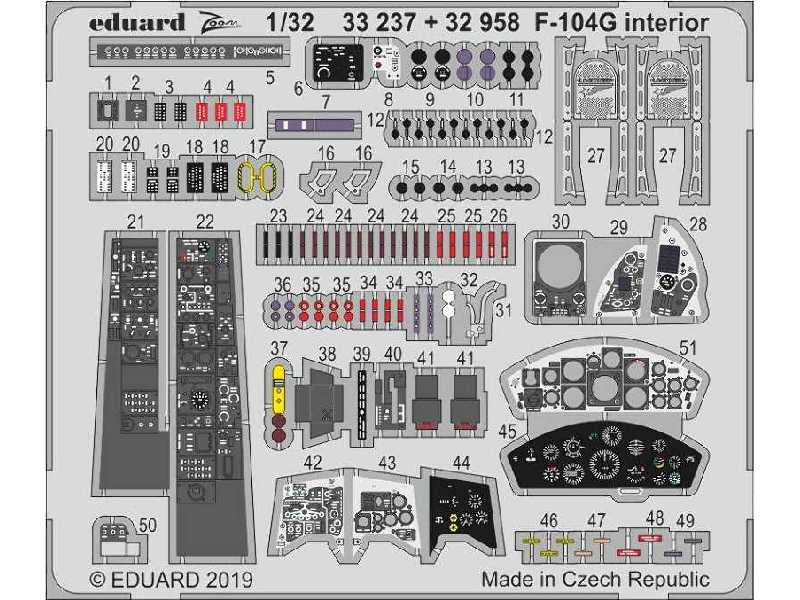 F-104G interior 1/32 - image 1