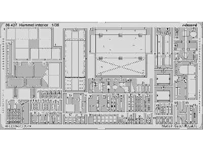 Hummel interior 1/35 - Tamiya - image 1