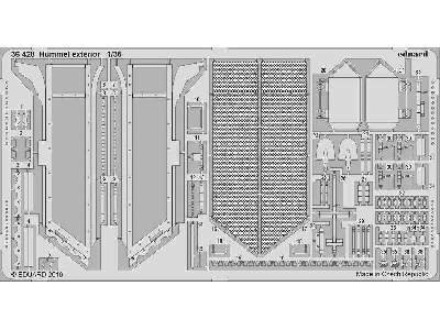Hummel exterior 1/35 - Tamiya - image 1
