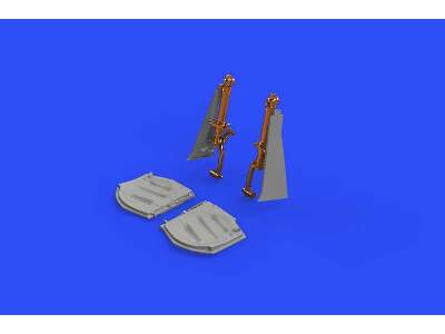 P-51D undercarriage legs BRONZE 1/48 - Eduard - image 3