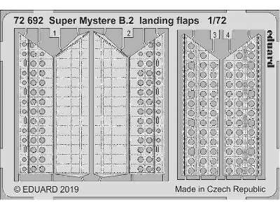 Super Mystere B.2 landing flaps 1/72 - image 1