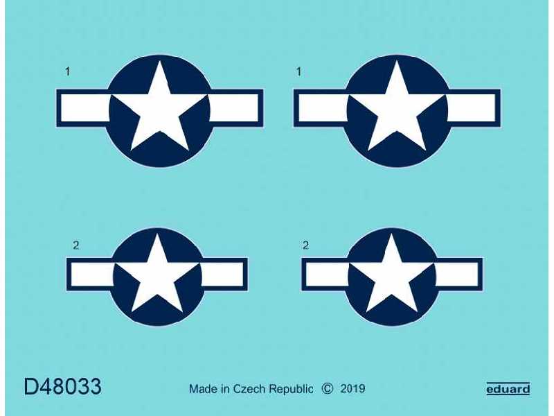 P-51D national insignia 1/48 - image 1