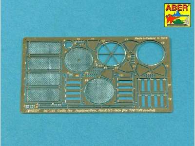 Grilles for Panther, Ausf.G &amp; Jagdpanther, Ausf.G2 late mod. - image 1