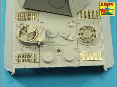 Grilles for Panther, Ausf.G &amp; Jagdpanther, Ausf.G2 late mod. - image 7