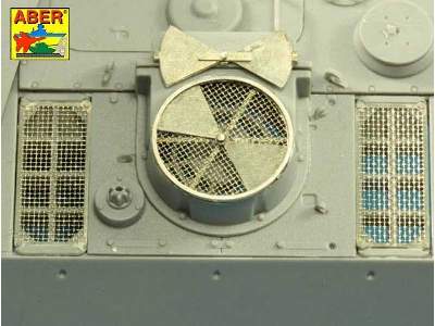 Grilles for Panther, Ausf.G &amp; Jagdpanther, Ausf.G2 late mod. - image 9