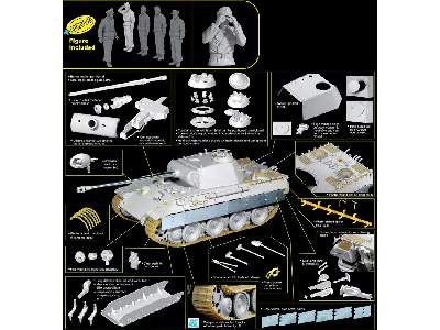 Sd.Kfz.171 Panther A Late Production - 2 figures included - image 2