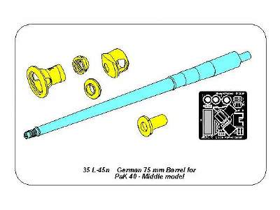 German 75 mm Barrel for PaK 40 - middle model - image 13