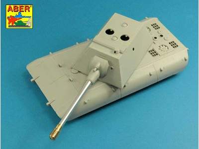 150mm Barrel with muzzle brake for German E-100 Krupp Turret - image 4