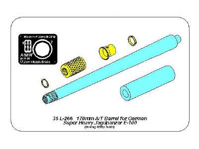 170mm A/T gun barrel for German Jagdpanzer E-100  - image 15