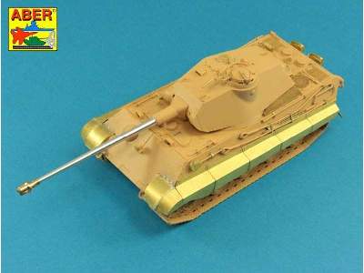 8.8cm Kw.K 43/2 L/71 (one part) gun for King Tiger Porsche Turm - image 3