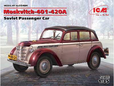 Moskvitch-401-420A, Soviet Passenger Car - image 1