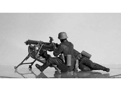 WWII German MG08 MG Team - 2 figures - image 7