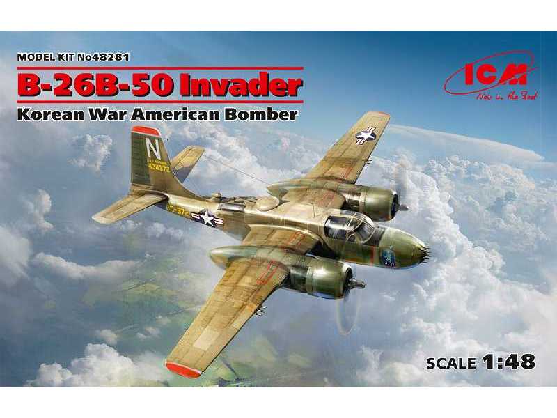 B-26B-50 Invader, Korean War American Bomber - image 1