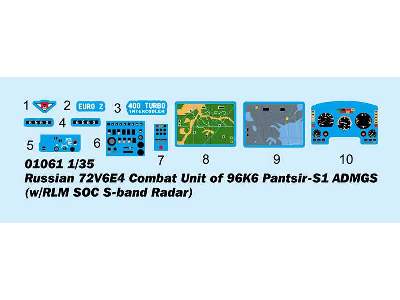 72V6E4 Combat Unit of 96K6 Pantsir-S1 ADMGS w/RLM SOC S-b. Radar - image 3