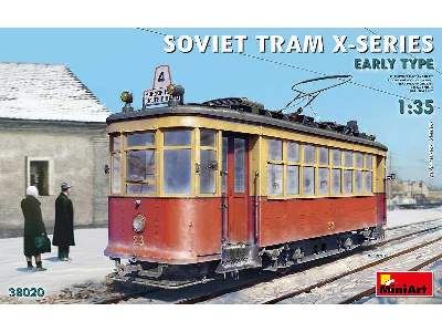 Soviet Tram X-series. Early Type - image 1