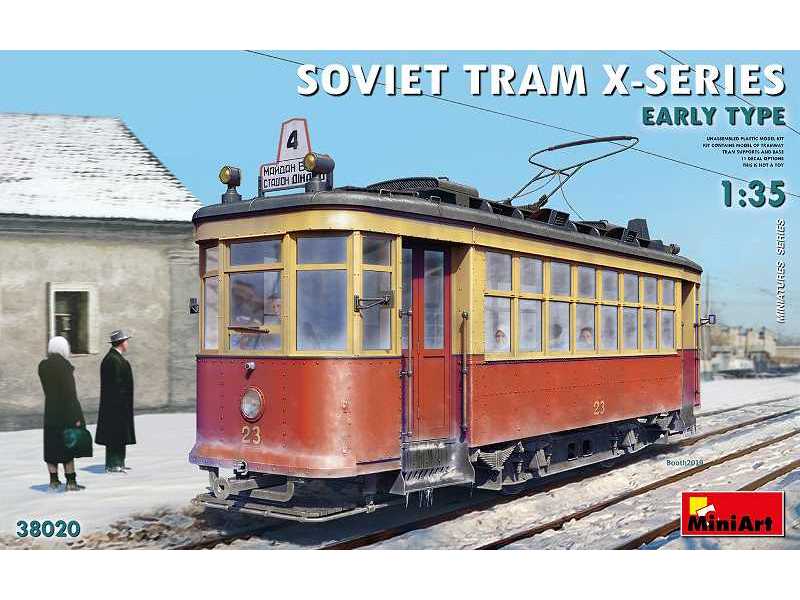 Soviet Tram X-series. Early Type - image 1