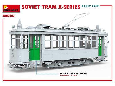 Soviet Tram X-series. Early Type - image 52