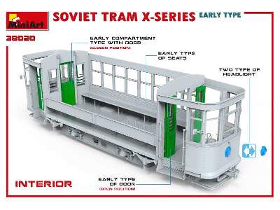 Soviet Tram X-series. Early Type - image 58