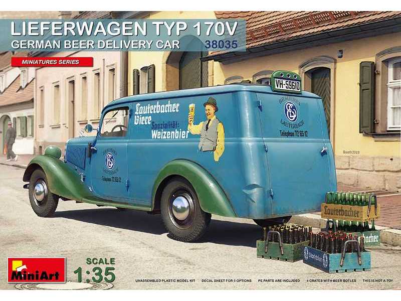 Lieferwagen Mercedes-Benz 170V German Beer Delivery Car - image 1