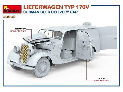 Lieferwagen Mercedes-Benz 170V German Beer Delivery Car - image 23
