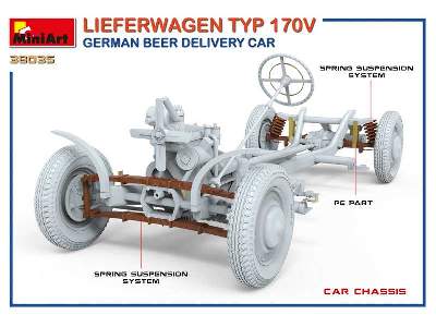 Lieferwagen Mercedes-Benz 170V German Beer Delivery Car - image 27