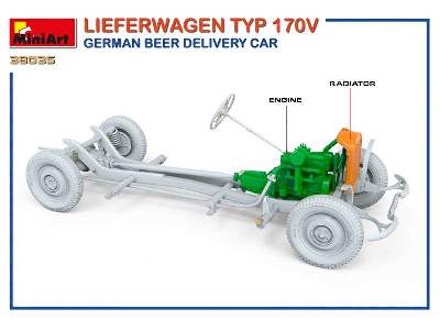 Lieferwagen Mercedes-Benz 170V German Beer Delivery Car - image 28